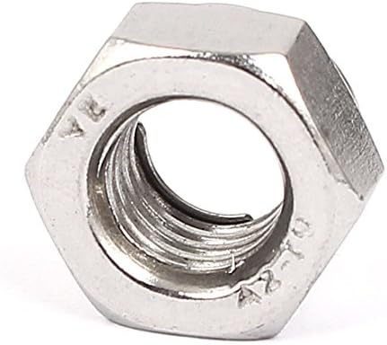 AEXIT M8 304 нокти, завртки и сврзувачки елементи од не'рѓосувачки челик метал за само-заклучување на метал вметнување на орев и завртки за