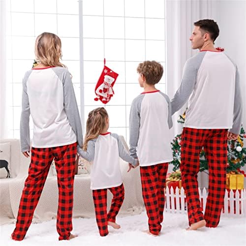 Божиќни пижами на Тупко за семејство, семејни Божиќни PJs Појавувања на елката Рекс диносаурус Божиќна облека за спиење