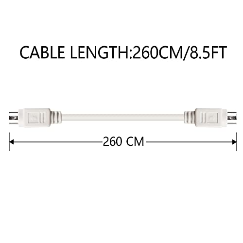 Pngknyocn 8,5 стапки PS/2 MDIN-6 машки до машки кабел за PS/2 конектор за тастатура/глушец