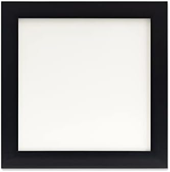 Ebherys 10x10 Frame за везови 1 компјутер А пакет за приказ на парчиња везови, елегантни и класични, прекрасни црни, бели, кафеави