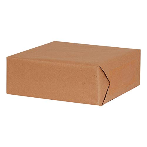 Кутија САД Крафт кафеава хартија ролна, 30, 48 x 1.200 ', рециклирана хартија, идеална за испорака, пакување, движење, завиткување на