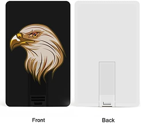 Гроздобер Американско Знаме Ќелав Орел КРЕДИТНА Банкарска Картичка USB Флеш Дискови Пренослив Мемориски Стап Клуч За Складирање Диск 32G