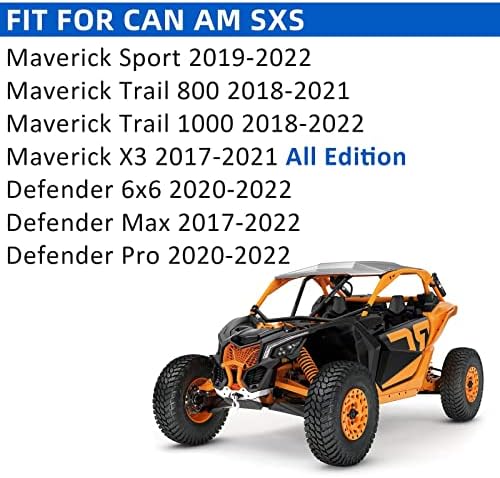Јавик Синтиран влошки за сопирачки предниот дел за Can Am Maverick X3 Sport/Trail 800/1000 2017 2018 2018 2019 2020 2021 Defender 6x6/Max/Pro