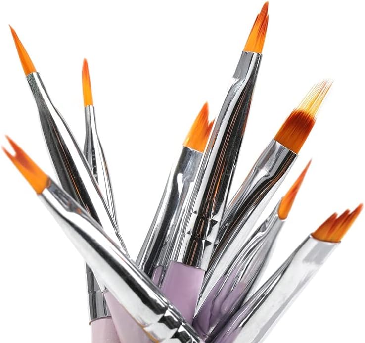 HNKDD гел пенкало цртање сликање меки четки розови рачки за маникир за алатки за пренесување на пенкало за нокти