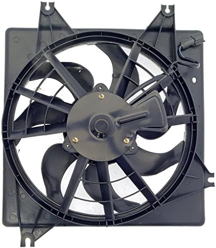 Дорман 620-710 A/C Кондензатор Собрание на вентилаторот компатибилен со избраните модели KIA