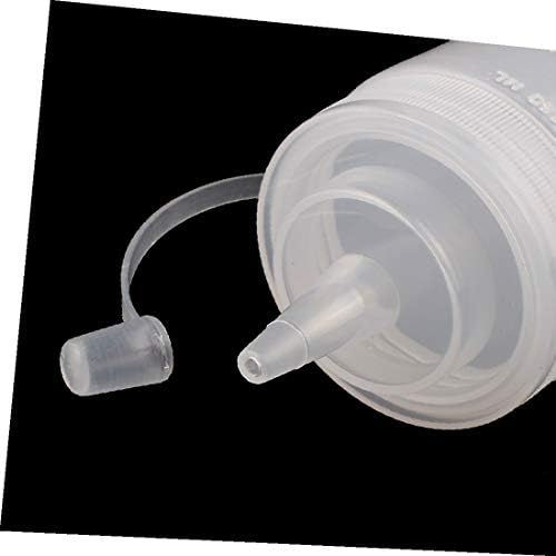 X-DREE 5Pcs 360ml 12oz Пластични Шишиња За Стискање Храна Зачини Кечап Сенф Масло Сол (5Pcs 360ml 12 еднаш пластика alimentare компресија