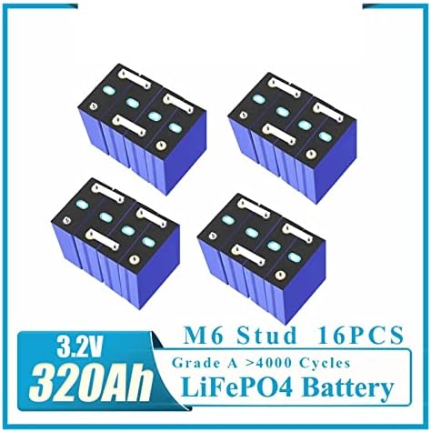 Тутути lifepo4 Батерија 3.2 V 320ah Ќелии ОДДЕЛЕНИЕ А 12v 24V 48V Lifepo4 320AH Батерија 12v 24V Батерија На Полнење Со Шини