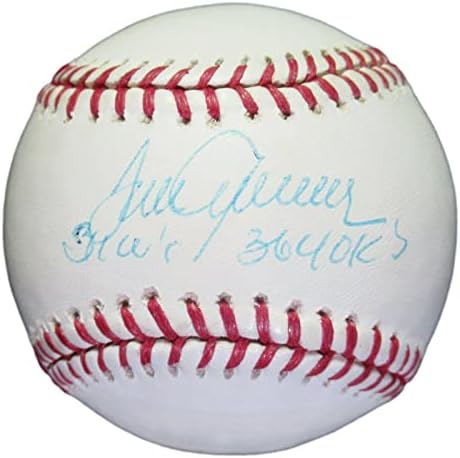 Том Seaver потпиша автограмиран бејзбол „311 W's 3640Ks“ Ретки MLB LH148735 - Автограмски бејзбол