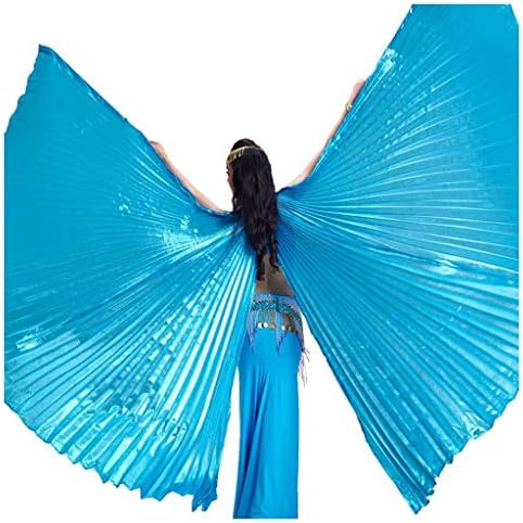 Вучијална женска египетска египетска стомачна костум за танцување бифуркаат Изис крилја