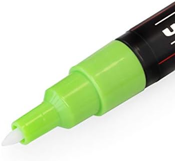 Uni Posca PC -1M Marker Marker Art Pens - 0,7 mm - Apple Green - Едно пенкало