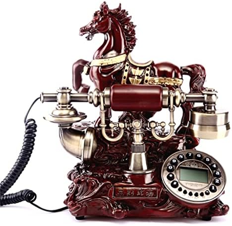 ЈГКГБ Европски Антички Телефонски Орнаменти Фиксна Линија Фиксна Коњ До Успех Украси За Домашна Декорација