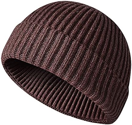 Зимска топла капа за жени зимска плетена за жени плетени капачиња топла капа мажи акрилни бејзбол капачиња