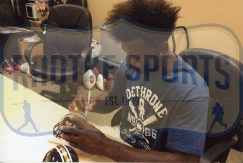 Тони Дорсет Потпиша Далас Каубојс Целосна Големина Мак Шлем со Натпис хоф 94 - Автограм Нфл Шлемови