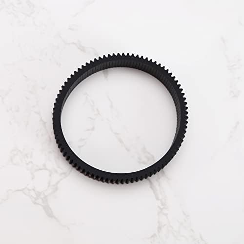 Беспрекорен прстен на менувачот за фокус за леќи со дијаметар од 60-67мм, следете го стандардот на прстенот на фокусот 0,8 мод 360 ° Ротација