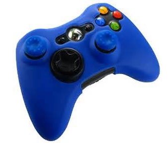 Комбо -комбо силиконски палецот зафат на палецот 6pairs / 12 парчиња за PS3 / PS4 / Xbox 360 / Xbox One / Wii Game Gameостик контролор за контролор - Сина