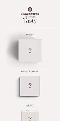 Ким Wooseok Tasty 2nd Desire Album Album Комплет верзија Air-Kit+1P Наслов и кредитна картичка+12p Photocard Set+1P Photocard+Порака за фото-картичка