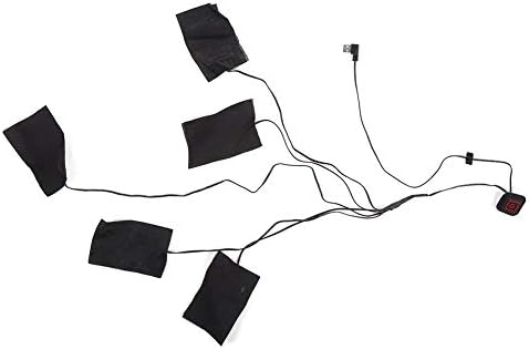 Подлогата за греење на облеката измие преносна USB електрична облека елек за греење на греење на сад загреана загреана сал