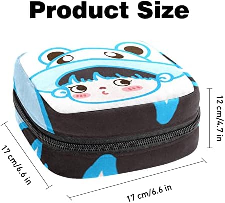 Oryuekan санитарна торба за складирање на салфетка, преносна менструална менструална подлога, вреќи за патенти, торбичка за складирање