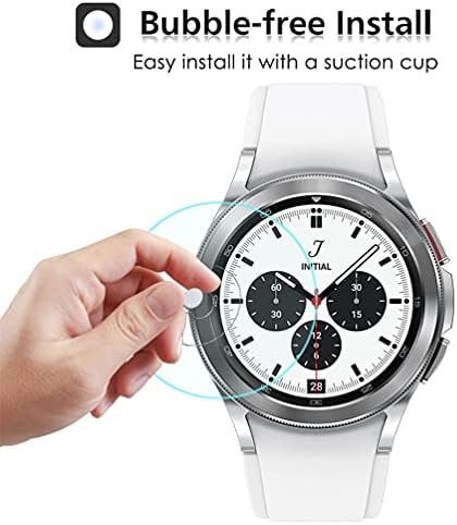 Јуникер 4 Пакет Компатибилен Со Samsung Galaxy Watch 4 Класичен Паметен Часовник Заштитник На Екранот Калено Стакло Заштитници На