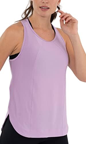 Gymco Sport носи жени мантра - лабав фит резервоар за жени, за обука, трчање, теретана, обична.