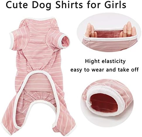 Каизанг миленичиња пижами скокаат кошули со шарени кучиња за мали средни кученца, кучиња облека, симпатична мачка мачка, мачки скокови