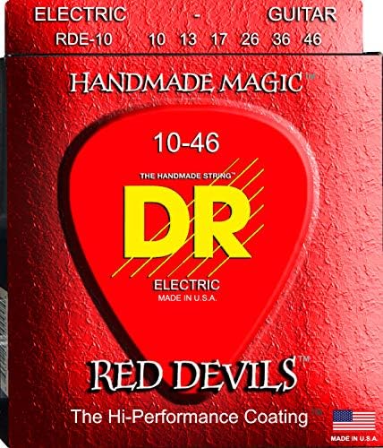 Д-р Стрингс Црвени ѓаволи-Екстра-живот Црвен обложен Електрик 10-46