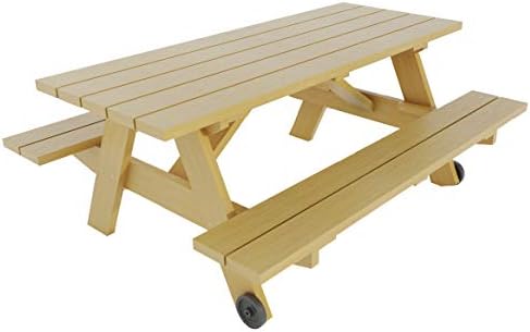 Пикник маса со клупи планови DIY на отворено внатрешен мебел за градинар