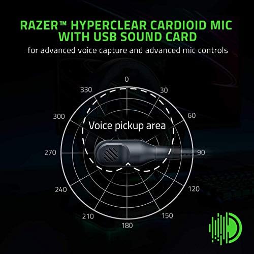 Razer Blackshark V2 Слушалки За Игри: THX 7.1 Просторен Опкружувачки Звук - 50mm Драјвери - Одвојлив Микрофон - ЗА КОМПЈУТЕР, PS4, Nintendo