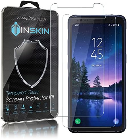 Inskin Случај-Пријателски Калено Стакло Заштитник На Екранот, одговара Samsung S8 Активни 5.8 инчи [2017]. 2-Пакување.