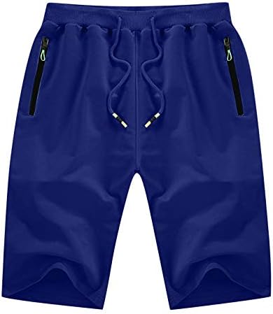 FMCHICO машки шорцеви Casual Classic Fit Clumstring летни шорцеви на плажа со еластична половината и џебовите