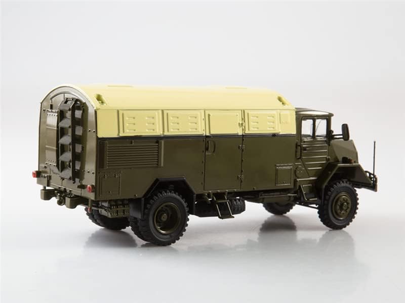 Започнете модели на скала Германски за Man-630 Средна воена 4x4 камион зелена 1/43 ABS резервоарот претходно изграден модел