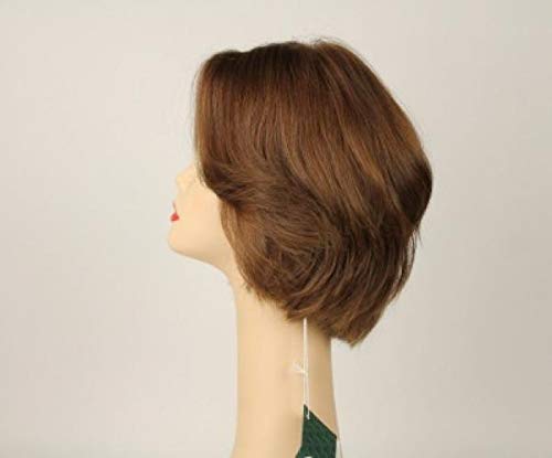 Фрида Европска перика за човечка коса-Светло-Кафеава Дороти Повеќенасочна Кожа Со Врвна Големина М