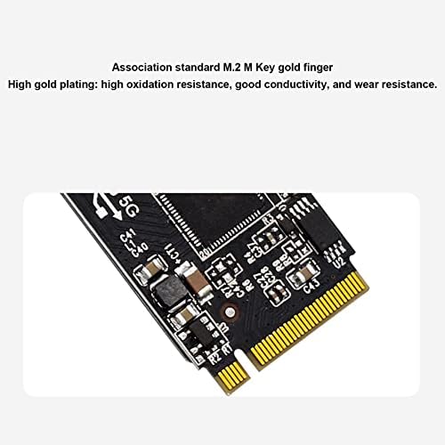 1 Поставете M.2 MKEY PCIE на предниот USB3.1 5GBPS Riser картичка Тип-C+19/20Pin Expansion Card M.2 PCIe Expansion Riser Card Expansion Riser