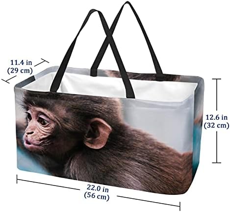 Lorvies Мајмун животински торбички за намирници што можат да се користат за намирници