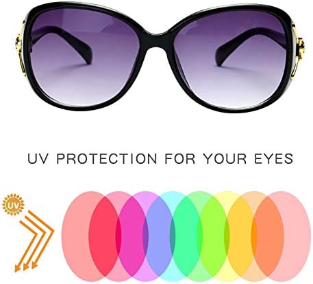 ИКВИ 7 Пакувајте Ретро Лисица Преголеми Очила за Сонце За Жени Во Рефус Пластика Големи Очила За Сонце Поставете Заштита ОД УВ400
