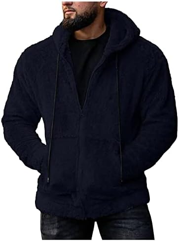 Menssdq мантиски палта и јакни, модни долги ракави на отворено мантили плус големина зимски затворен врат вграден со средна тежина55