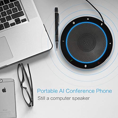 Дебел омни-режија микрофон Притиснете паметен Bluetooth звучник USB конференција Телефонски двојни режими