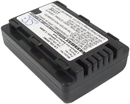 Батерија Tengsintay 3.7V 800mAh / 2.96Wh Заменска батерија за Panasonic HDC-HS60K, HDC-SD40, HDC-SD60, HDC-SD60K, HDC-SD60S,