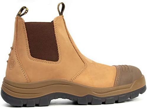 Диг работни чизми за мажи, водоотпорни чизми за челик/мека пети, резистентни анти-статични чевли за безбедност на лизгање 8