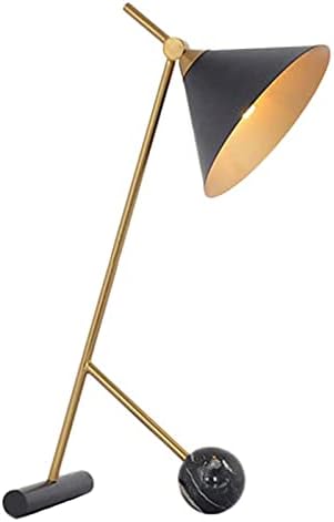 Ламба за табела на Атај, читање ламба за ламби за ламби за ламби модерна дизајн ламби за креветчиња, личност мермер метална звучна звучник, учење