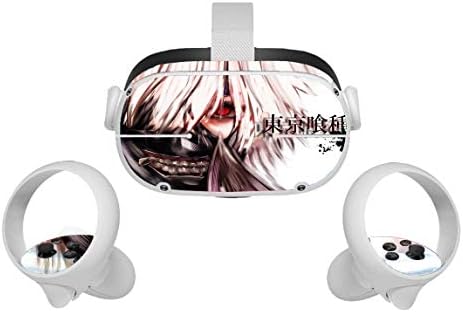 Kaneki Ken Tokyo Anime Oculus Quest 2 Skin VR 2 Skins слушалки и контролори налепници заштитни додатоци за декларации