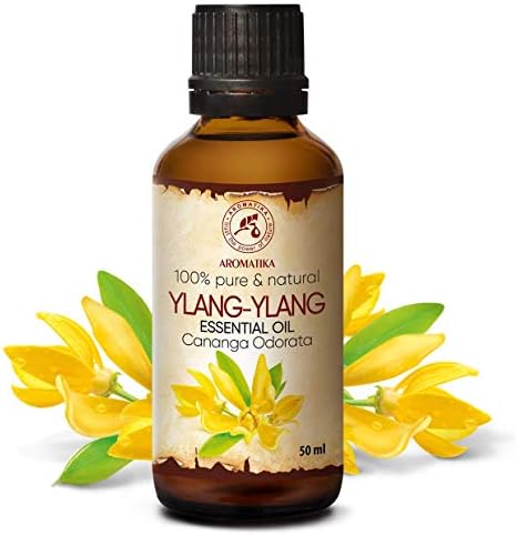 Есенцијално масло од ylang -ilang 1,7 fl Oz - Cananga odorata - Madagaskar - чиста и природна иланг ylang масло најдобро за ароматерапија