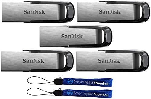 SANDISK 256gb Ултра Талент USB 3.0 Флеш Диск Со Голема Брзина Меморија Пенкало Погон Пакет Со Сѐ Но Stromboli Јаже