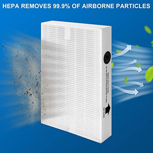 Заменски филтер Tomoon HEPA R За замена за прочистувачи на воздухот Honeywell HPA300 HPA200 HPA100 HPA090 серија пакет од 6