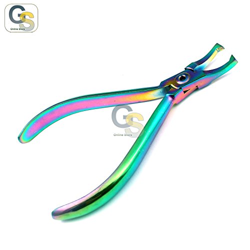 G.s мулти титаниум боја на заградувач на виножито за заградувач на кривини, заоблени ортодонтски инструменти, најдобар квалитет