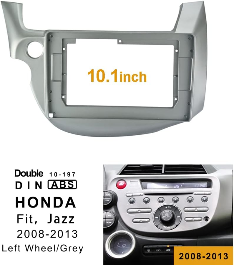 10.1 Инчен Автомобил Радио Фасција Панел За Хонда Одговара 2008-2013 Стерео Рамка Темперамент