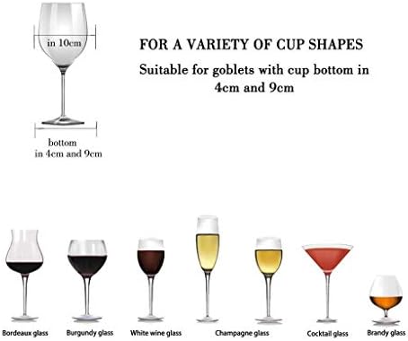 Копче за модни креативни вински чаши - Под кабинет мода креативно вино стаклено решетка - метално висино вино шампањ стаклени чаши