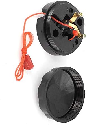 АЕКСИТ бања тавански релеи светло 2 пат влечење кабел прекинувач AC 250V 6A DIN MONT RELEATS 5 парчиња црна