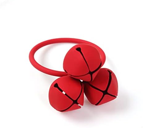 Zhyh 12/ПЦС црвено bellвонче Божиќно салфетка прстенка за салфетка хотел хотел обезбедува украс