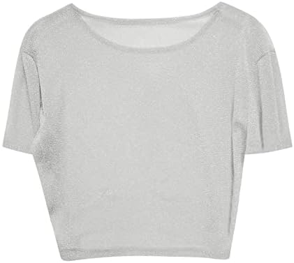 Женски џемпер кукавички вратот се раздели странична кул атлетска пријатна џебна џеб худи краток ракав лабава вклопна блуза врв